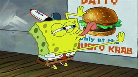 spongebob licking|spongebob licking things meme.